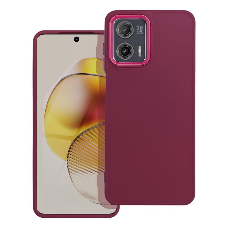 Husa Motorola Moto G73 violet protectie TPU flexibila design elegant
