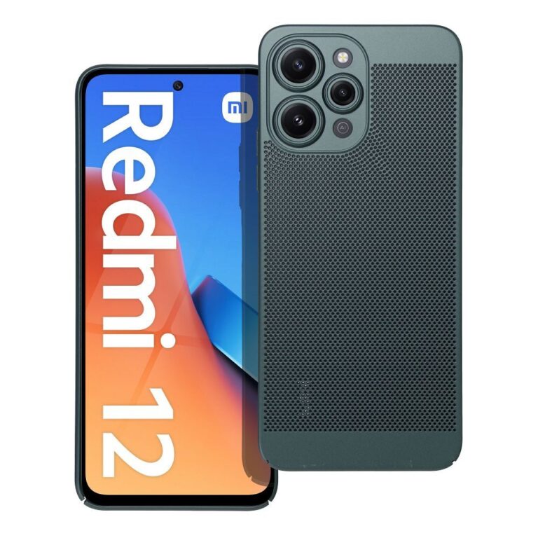 Husa Xiaomi Redmi 12 verde ultra-subtire protectie TPU slim design minimalist