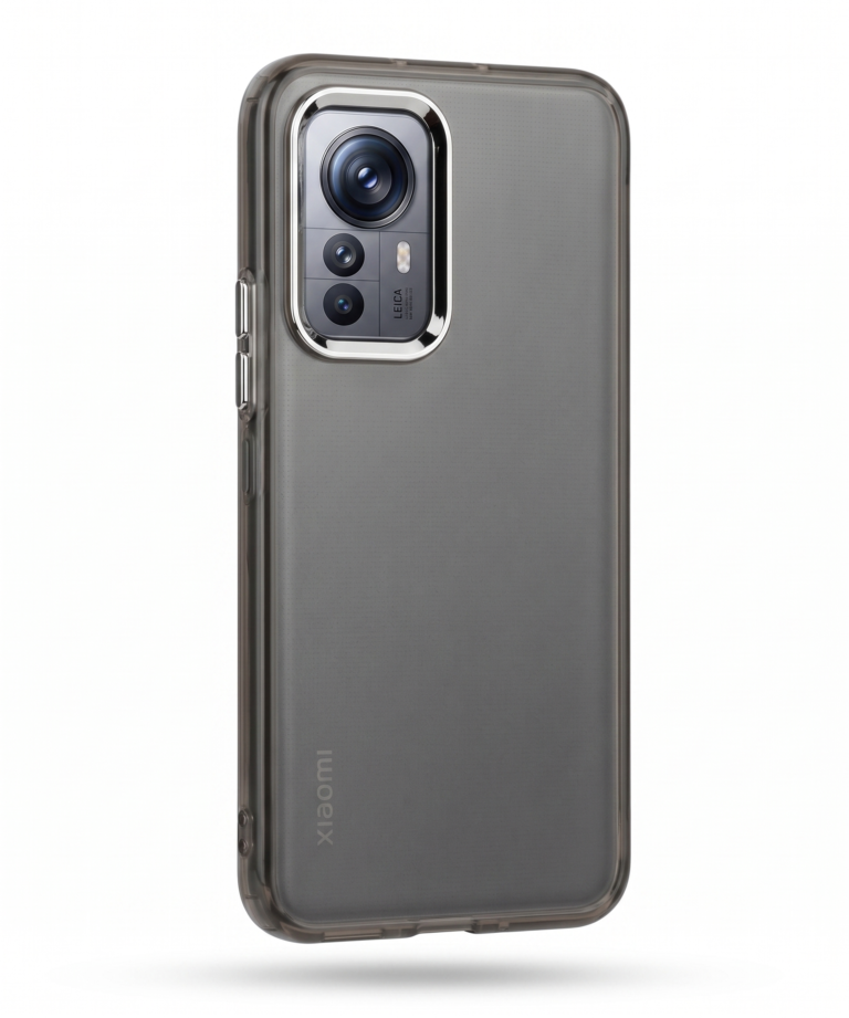 husa xiaomi redmi note 12s fumurie megamobile protectie antisoc spate transparent margini ridicate tpu pc