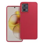 Husa Motorola Moto G73 rosie protectie TPU flexibila design modern