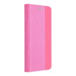 Husa flip Xiaomi Redmi 12C roz tip portofel protectie ecran si spate
