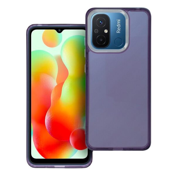 Husa Xiaomi Redmi Note 12C violet protectie TPU flexibila moderna