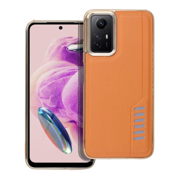 Husă de protecție megaMOBILE® model Milano pentru  Xiaomi Redmi Note 12s, maro