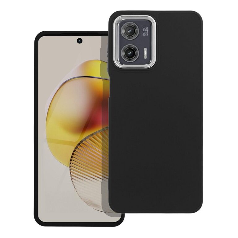 Husa Motorola Moto G73 negru protectie TPU flexibila design modern