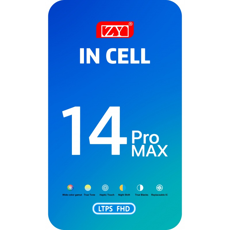 Display iPhone 14 Pro Max Incell ZY LTPS 120Hz FullHD fără ramă
