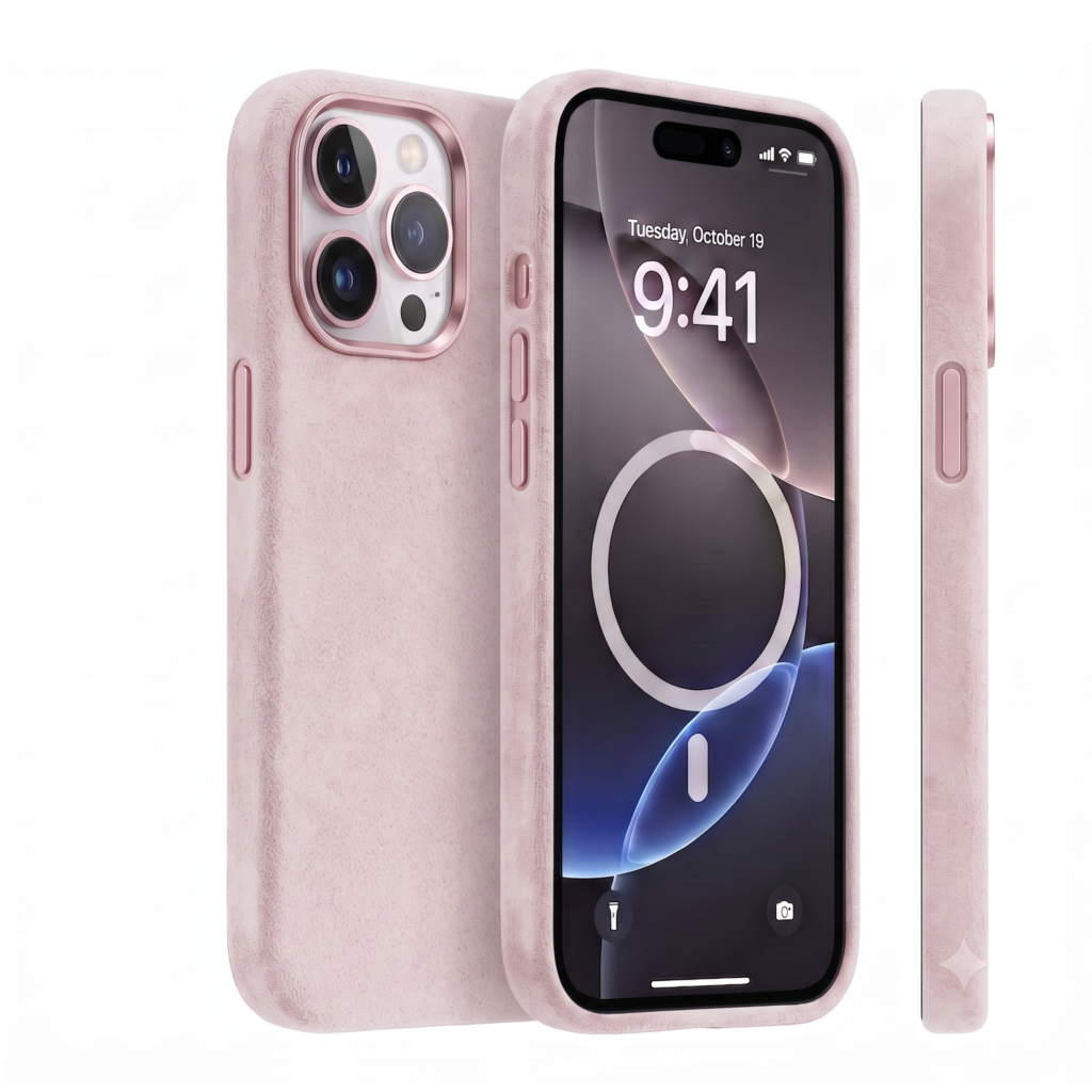 husa roz iphone 16 pro max
