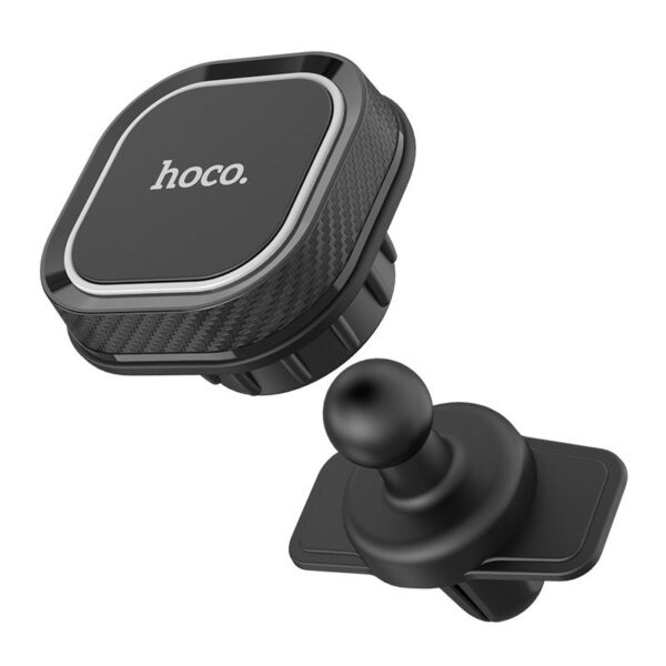 Suport magnetic auto hoco. CA52 pentru grilă, negru
