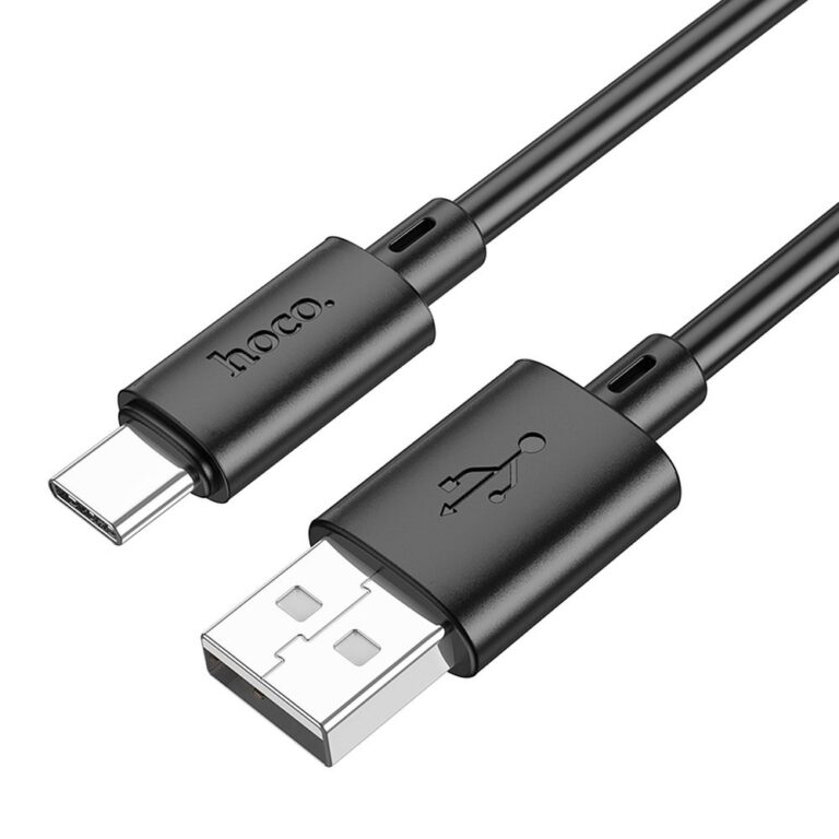 cablu USB-C Hoco X88 negru 1m