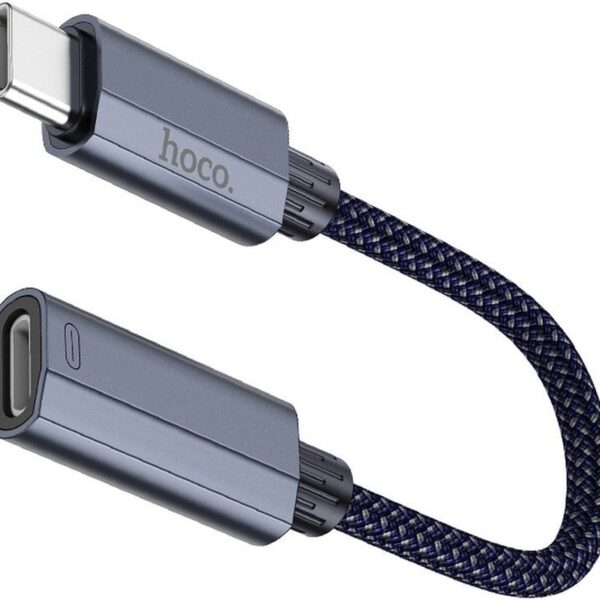 Adaptor hoco. OTG USB-C la Lightning, UA29A, 0.15 m, albastru