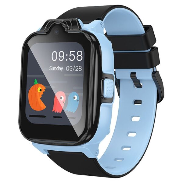 Smartwatch copii Hoco Y104 albastru cu GPS si apeluri 4G functia SOS
