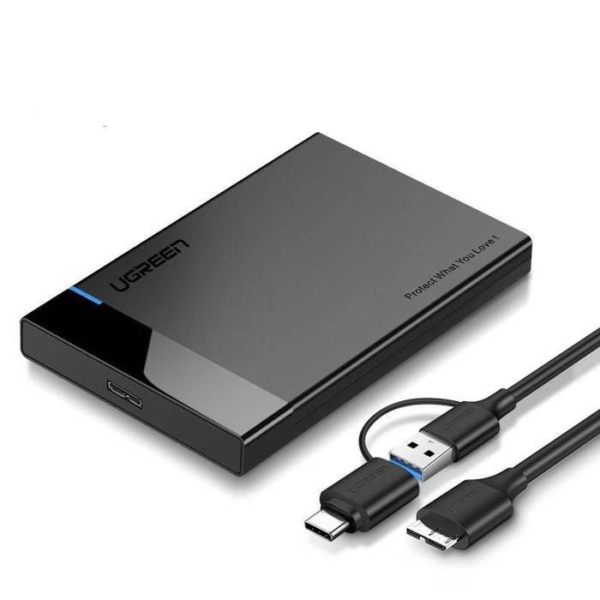 Carcasă externă HDD / SSD de 2,5" , UGREEN US221, SATA 3.0, 50cm