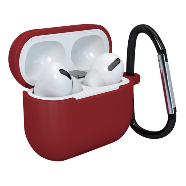 Husă protecție Soft pentru Apple AirPods 3, roșie