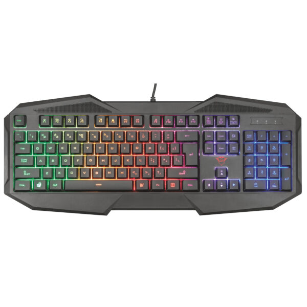 Tastatură gaming Trust GXT 830-RW Avonn, negru