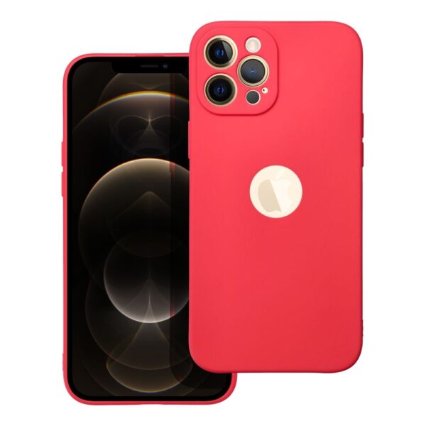 Husă protecție Soft pentru iPhone 12 Pro Max, roșie