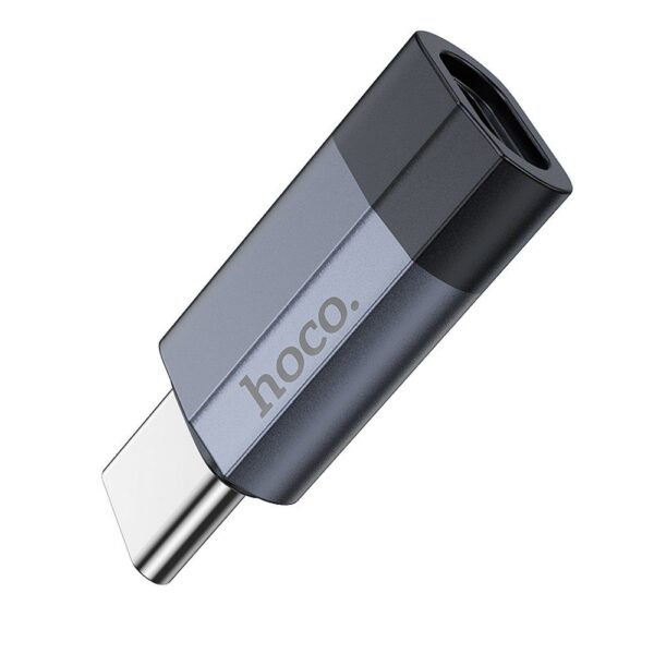 Adaptor hoco. USB-C la Lightning, UA29, albastru