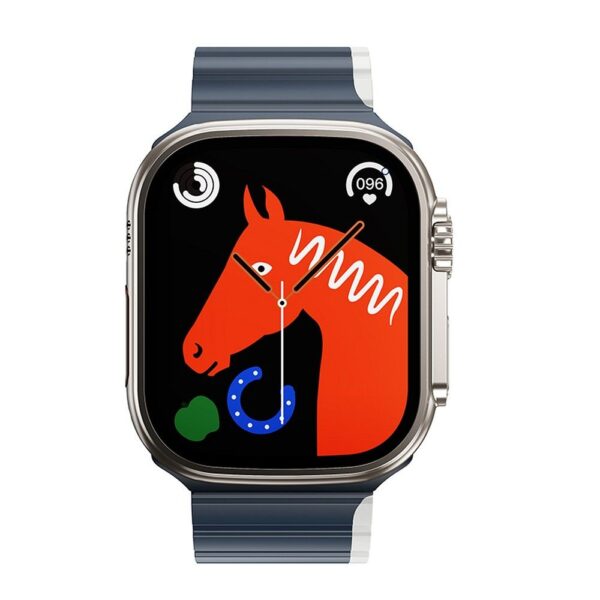 Curea hoco. pentru Apple Watch 42 / 44 / 45 / 49 mm, albastru cu gri