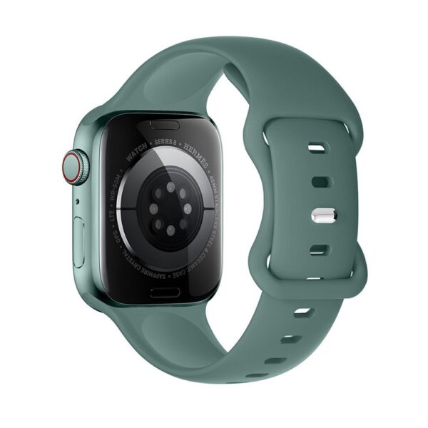 Curea din silicon hoco. pentru Apple Watch 42 / 44 / 45 / 49 mm, verde