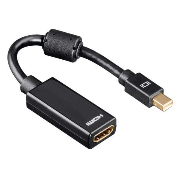 Adaptor Hama Mini DisplayPort - HDMI, negru