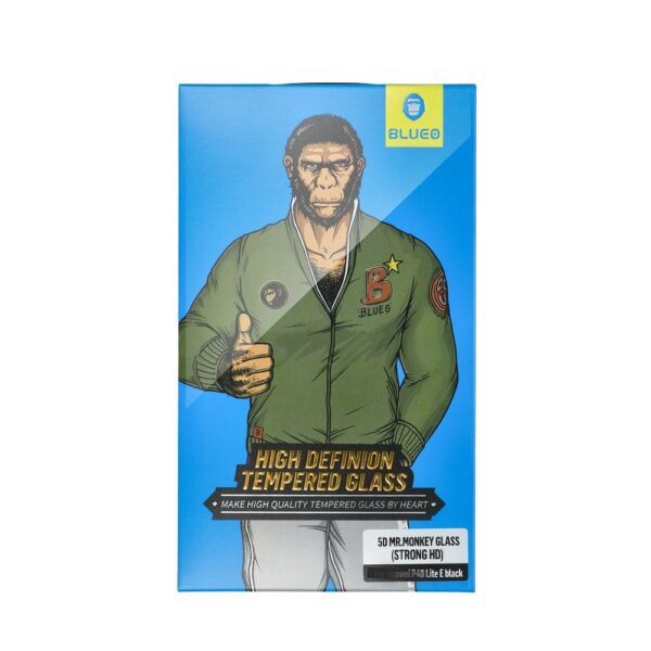 Folie de protecție sticlă  5D Mr. Monkey pentru iPhone 15 Pro Max, transparentă