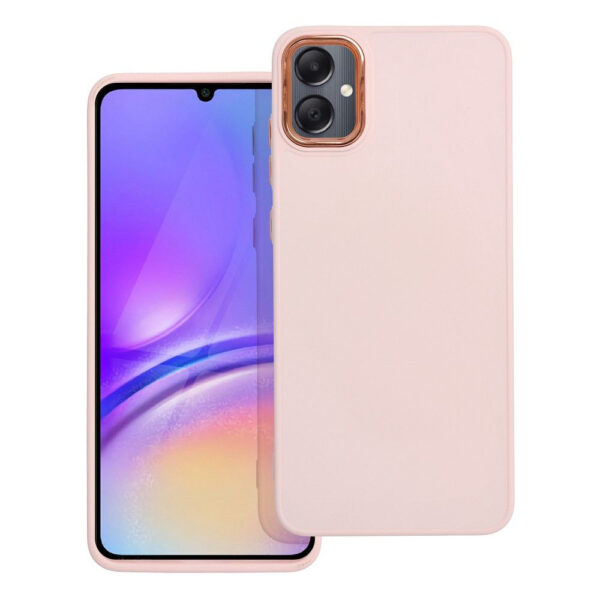Husa telefon, silicon pentru Samsung Galaxy A05, roz pudrat