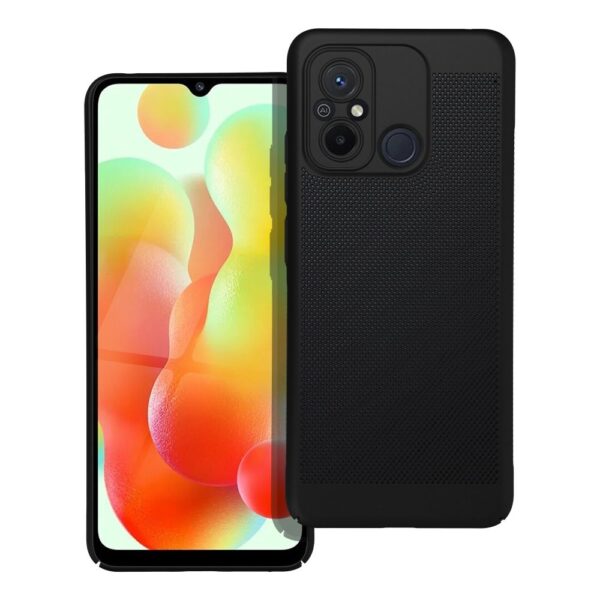 Husă de protecție BREEZY pentru Xiaomi Redmi 12C, negru