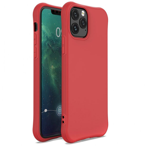 Husă de protecție din silicon pentru iPhone 11 Pro, rosu