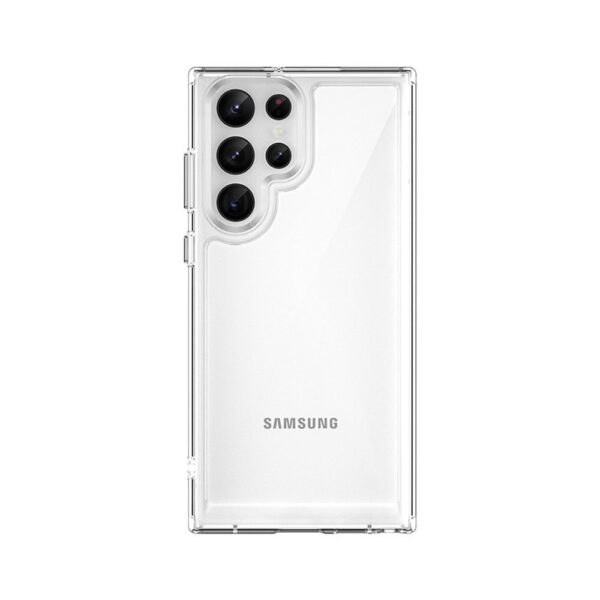 Husă protecție pentru Samsung Galaxy S22 Ultra, transparentă