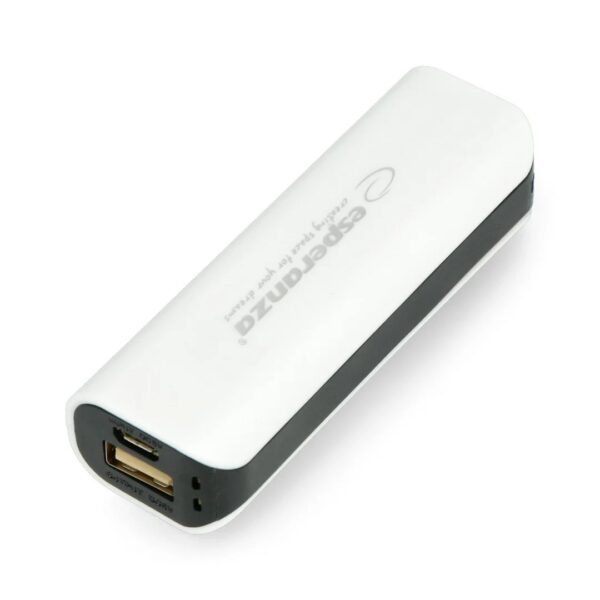 PowerBank Esperanza Joule EMP103WK, 2.200mAh, alb