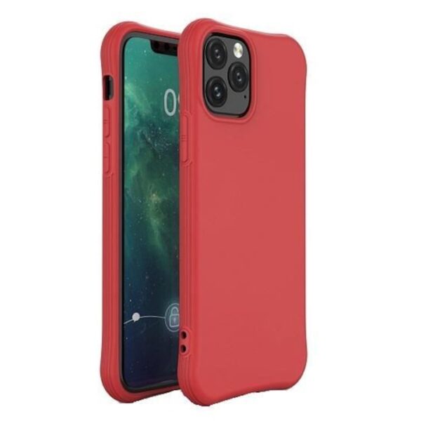 Husă de protecție din silicon pentru iPhone 11 Pro Max, rosu