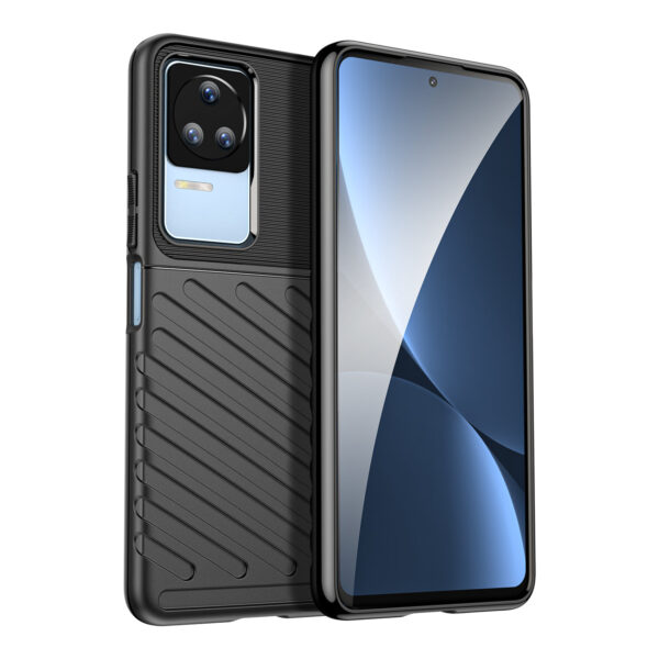 Husă protecție Thunder pentru Xiaomi Poco F4 5G, neagră