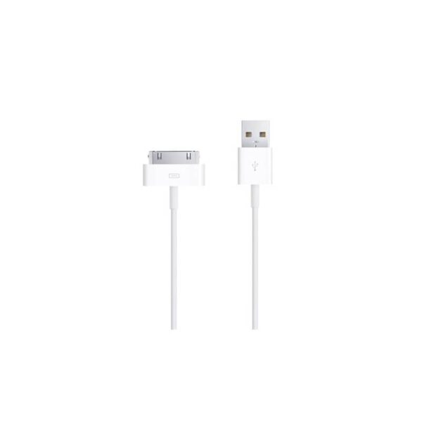 Cablu pentru iPhone 3G, 4G, 3GS, iPad, mufa 30 pini - USB, pentru Apple iPhone / iPad / iPod, 3 metri, alb