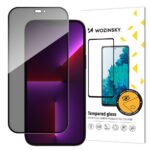 Folie sticla Wozinsky iPhone 14 Pro Max privacy anti spion premium