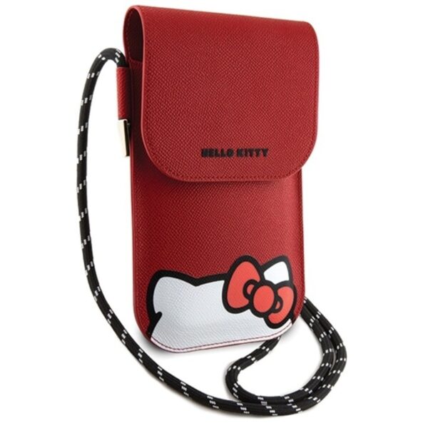 Geanta crossbody Hello Kitty, Piele ecologica, Multicolor
