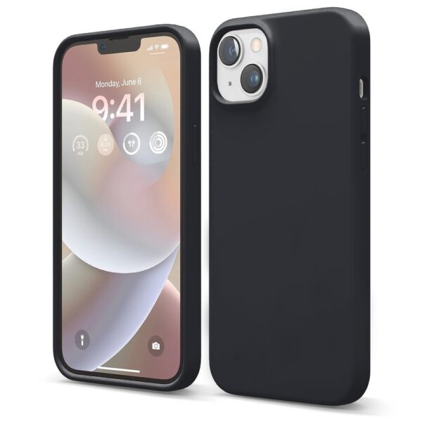 Husă protecție model Soft pentru iPhone 14 Plus, negru