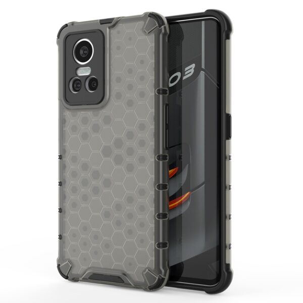 Husă protecție model Honeycomb pentru Realme GT Neo 3, negru