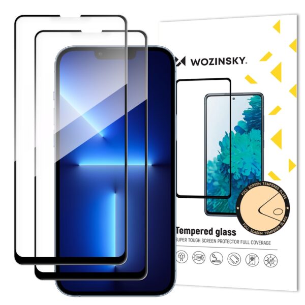 Set 2 x folii sticlă protecție Wozinsky pentru iPhone 13 Pro Max