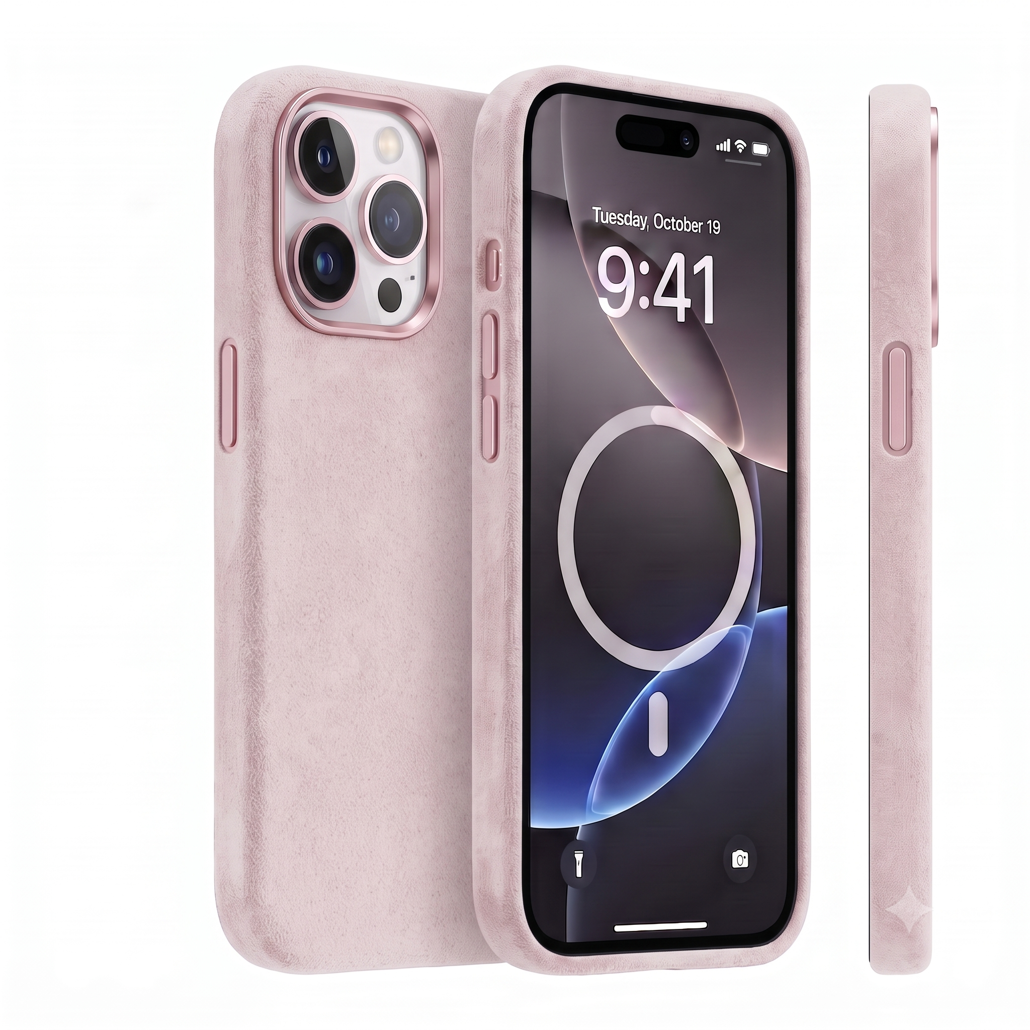 roz1 husa roz iphone 16 pro