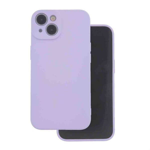 Husă din silicon pentru Samsung Galaxy A15 4G / 5G, mov