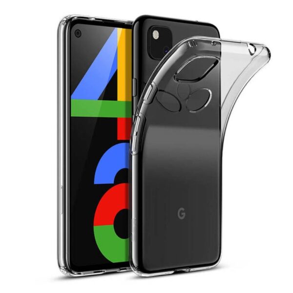 Husă de protecție pentru Google Pixel 5, transparent