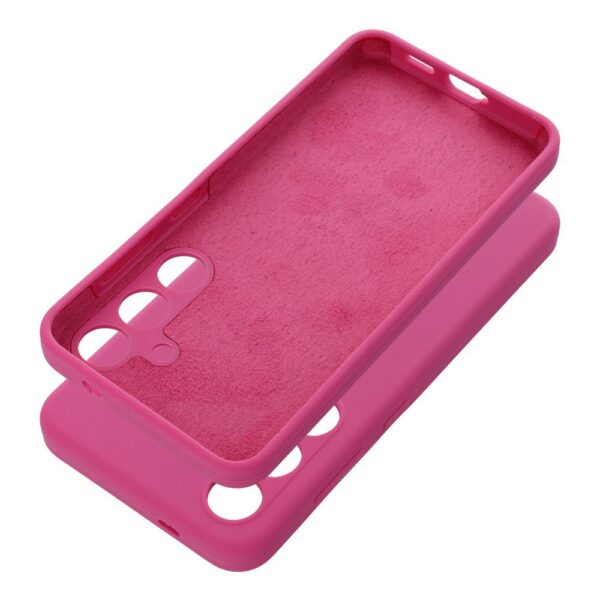 Husă de protecție din silicon pentru Oppo Reno 13 F, roz