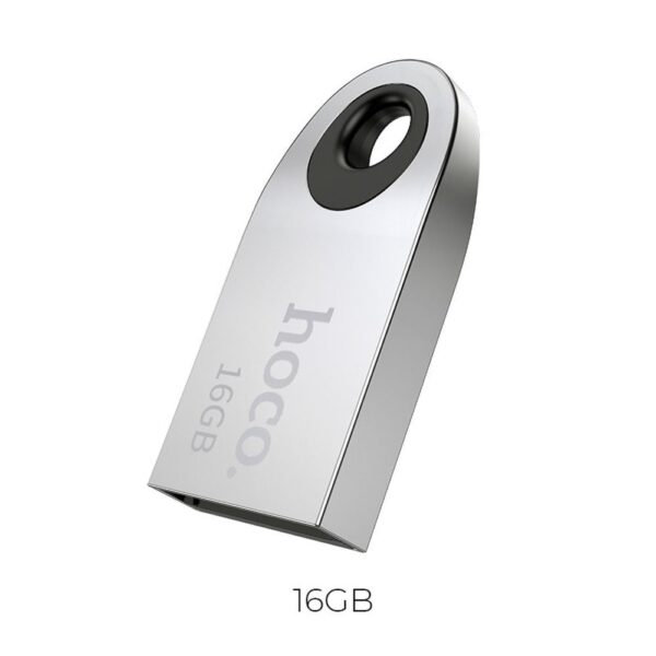 mini Stick USB 2.0 (USB A) Hoco, UD9, argintiu, 16 GB
