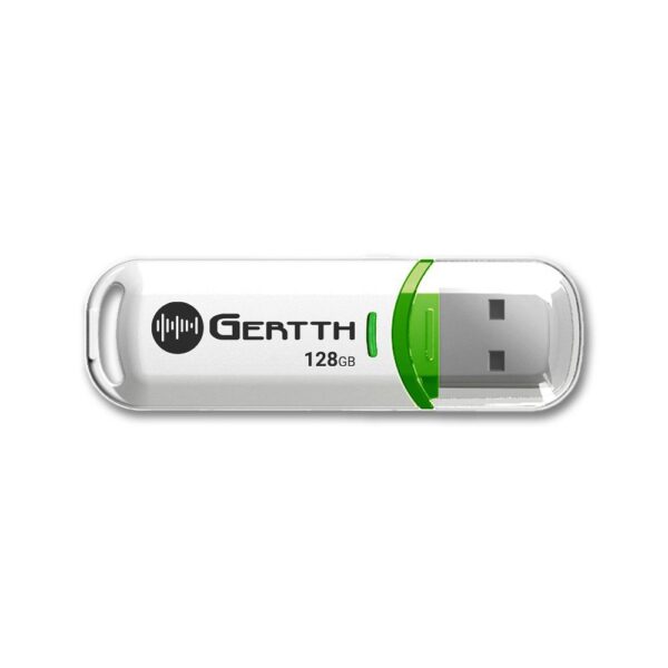 Memorie stick Gerth USB 2.0, 128GB, alb