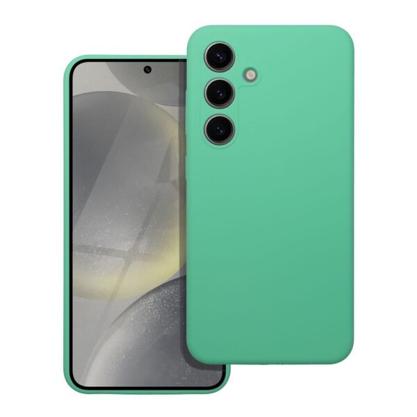 Husă de protecție silicon Samsung Galaxy A56, verde