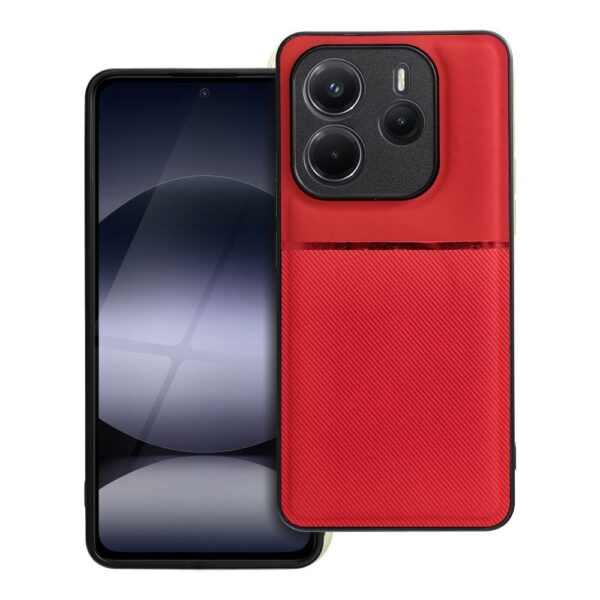 Husă de protecție Noble pentru Xiaomi Redmi Note 14 5G, rosu