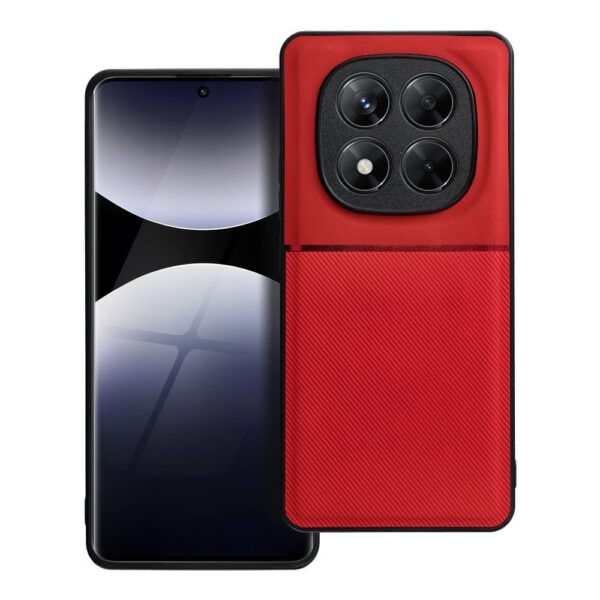 Husă de protecție Noble pentru Xiaomi Redmi Note 14 PRO 5G, rosu