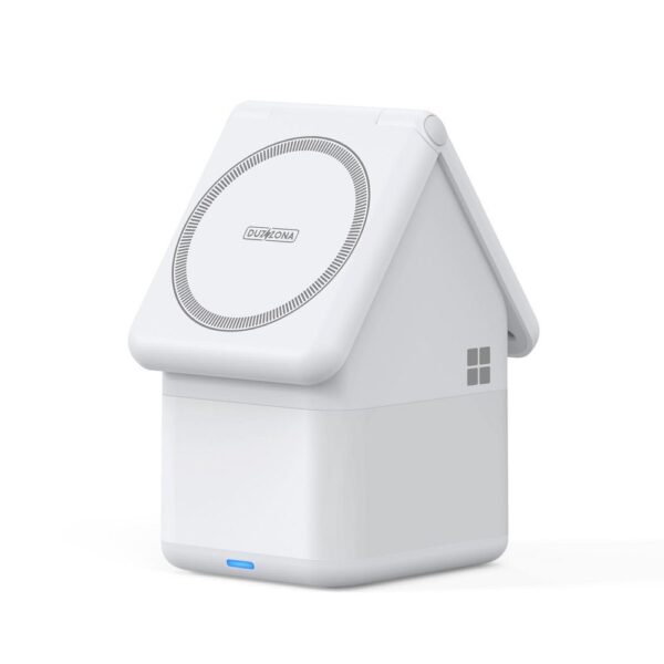 Încărcător wireless DUZZONA  4 în 1, 15W, alb