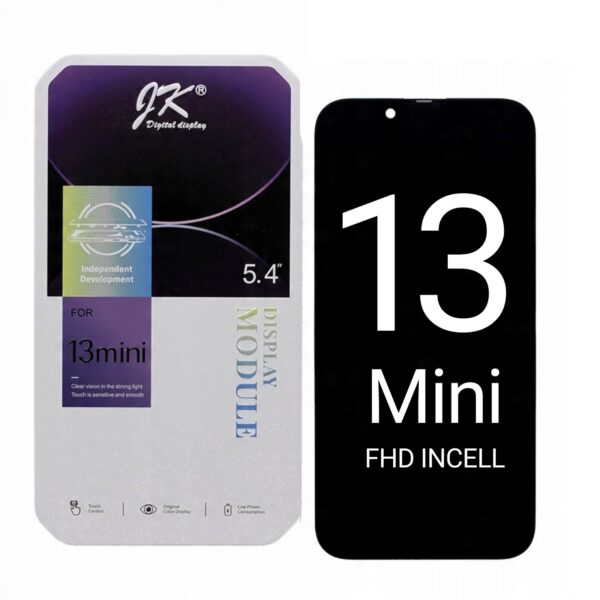 Display cu touchscreen JK® pentru iPhone 13 mini, Incell, FullHD