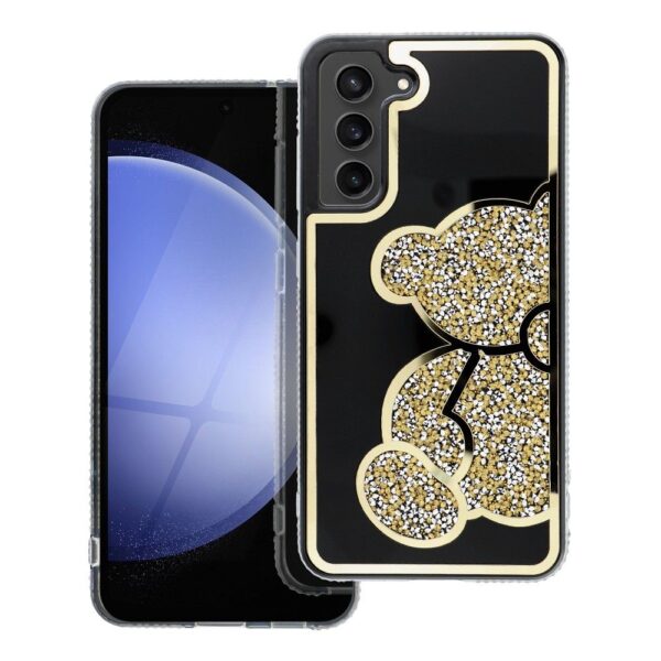 Husă de protecție Teddy Beer  pentru Samsung Galaxy A16, auriu