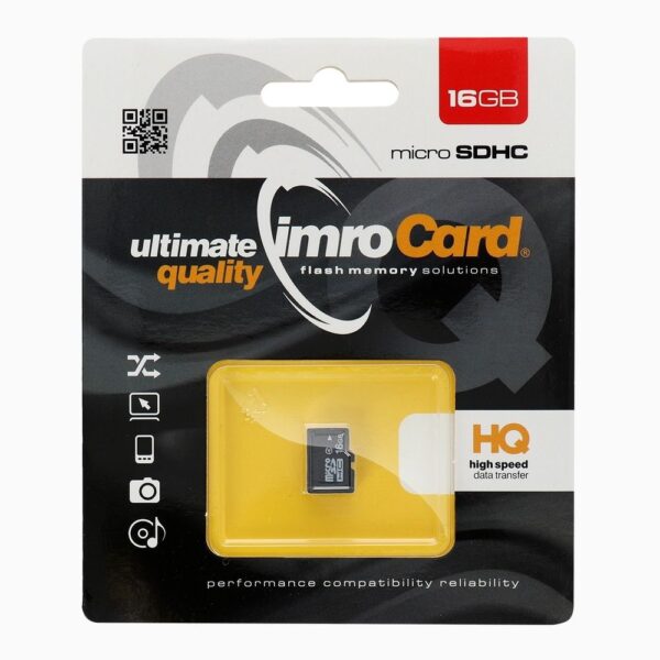 Card de memorie microSD IMRO de 16 GB