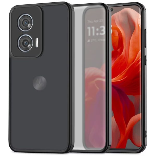 Husă de protecție Tech-Protect pentru Motorola Moto G85 5G, negru mat